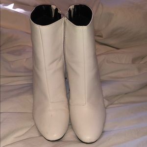 Shoes - Target white boots Shoes - Target white boots